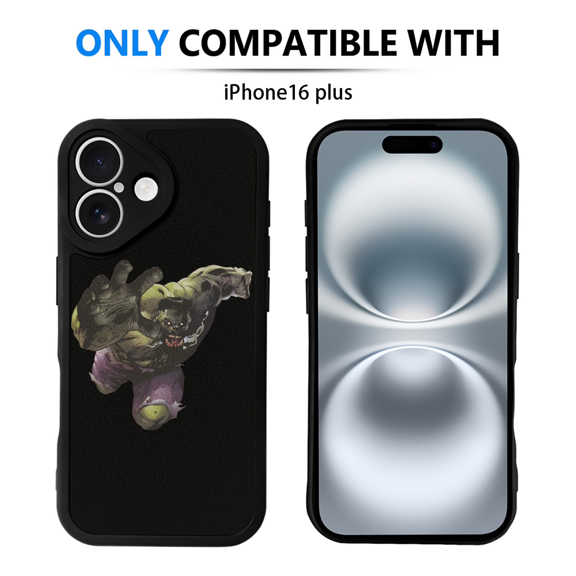 （画像用） アベンジャーズ The Avengers 【iPhone 16シリーズ対応】シリコンスマホケース（レザー調） 材質：シリコン